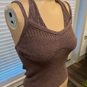 Ribbed Knit Tank Top